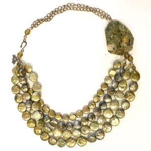 Necklace | Layered Natural Pearl